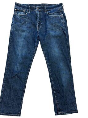 Lucky Brand 363 Vintage Straight Jeans Men's 36X30 Blue Premium Italian Denim